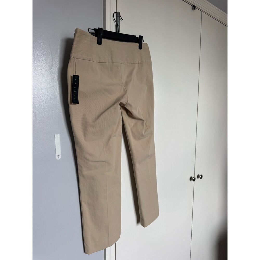 NWT Theory Chino Belted Tan Trousers Women's Sz 6 *180 Retail*, Ross Style